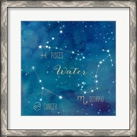 Framed Star Sign Water