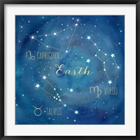 Framed Star Sign Earth