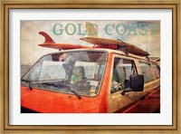Framed Gold Coast Surf Bus