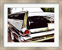 Framed Chevy Tail Fin