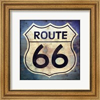 Framed Route 66 Sign