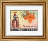 Framed Lone Star State
