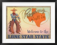 Framed Lone Star State