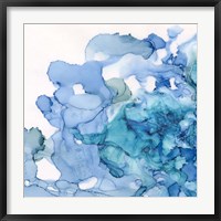Framed Ocean Influence Blue