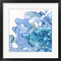 Framed Ocean Influence Blue