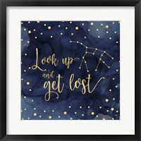 Oh My Stars II Look Up Framed Print