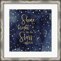 Framed Oh My Stars III Shine Bright