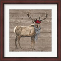 Framed Warm in the Wilderness Deer