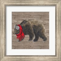 Framed Warm in the Wilderness Bear