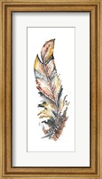 Framed Tribal Feather Single I