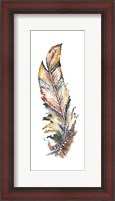 Framed Tribal Feather Single I