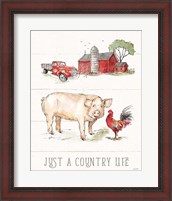 Framed Country Life II