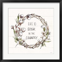 Framed Country Life VII