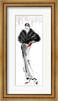 Framed Fifties Fashion I Red Gloves
