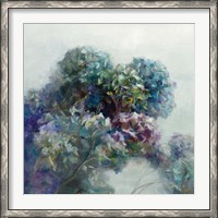 Framed Abstract Hydrangea