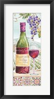 Wine Country VI Framed Print