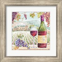 Framed Wine Country IV