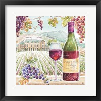 Wine Country IV Framed Print