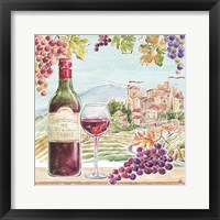 Wine Country III Framed Print