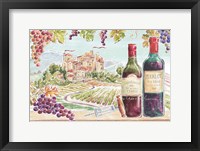 Framed Wine Country II