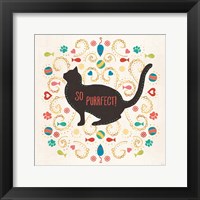Otomi Cats III Framed Print