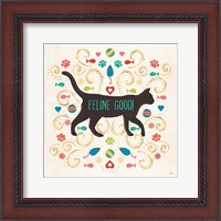 Framed Otomi Cats II