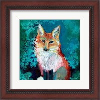 Framed Shy Fox