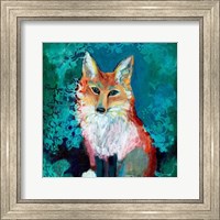 Framed Shy Fox