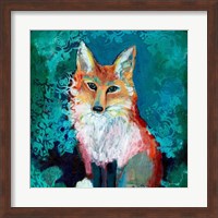 Framed Shy Fox