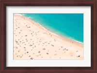 Framed Aerial Beach