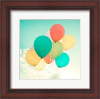 Framed Colorful Balloons