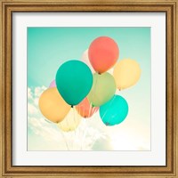 Framed Colorful Balloons