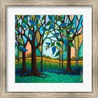 Framed Whispering Woods