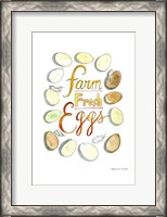 Framed Farm Fresh Eggs