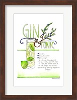 Framed Gin & Tonic