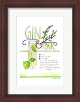 Framed Gin & Tonic