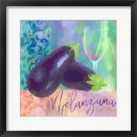 Framed Melanzana - Aubergine