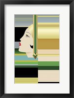 Framed Flapper Abstract