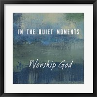Framed Worship God
