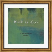 Framed Walk In Love