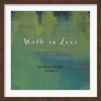 Framed Walk In Love
