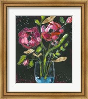 Framed Flower Pot I