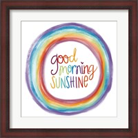 Framed Good Morning Sunshine