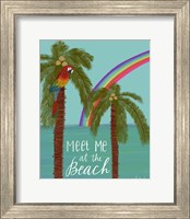 Framed Meet Me at the Beach