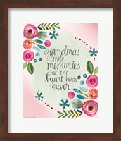 Framed Grandma Memories