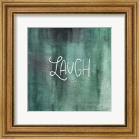 Framed Laugh Green