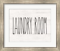 Framed Laundry Room