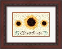 Framed Give Thanks