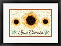 Framed Give Thanks