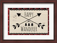 Framed Happy Wanderer